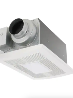 Panasonic WhisperWarm DC 50-80-110 CFM Ceiling Exhaust Fan with LED Light/Night Light and Heater FV-0511VHL1 - IN STORE PICK UP